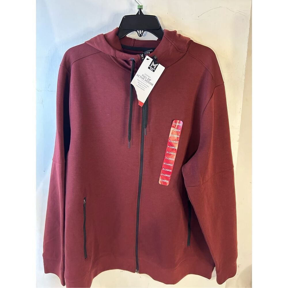 Member‎ mark full zip hoodie mens xl new #70892